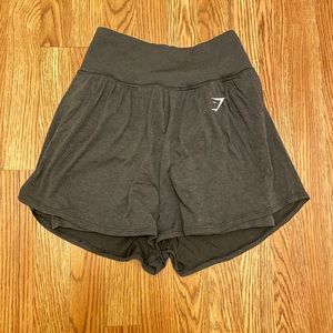 Gymshark Vital Seamless 2.0 2-in-1 Shorts - Black Marl